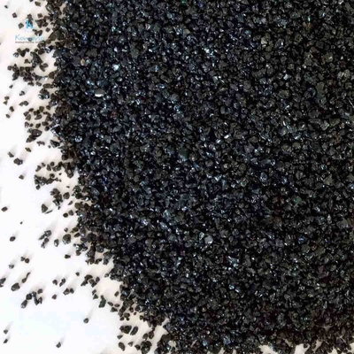 Óxido de alumínio da cor preta que limpa com jato de areia o grão 120